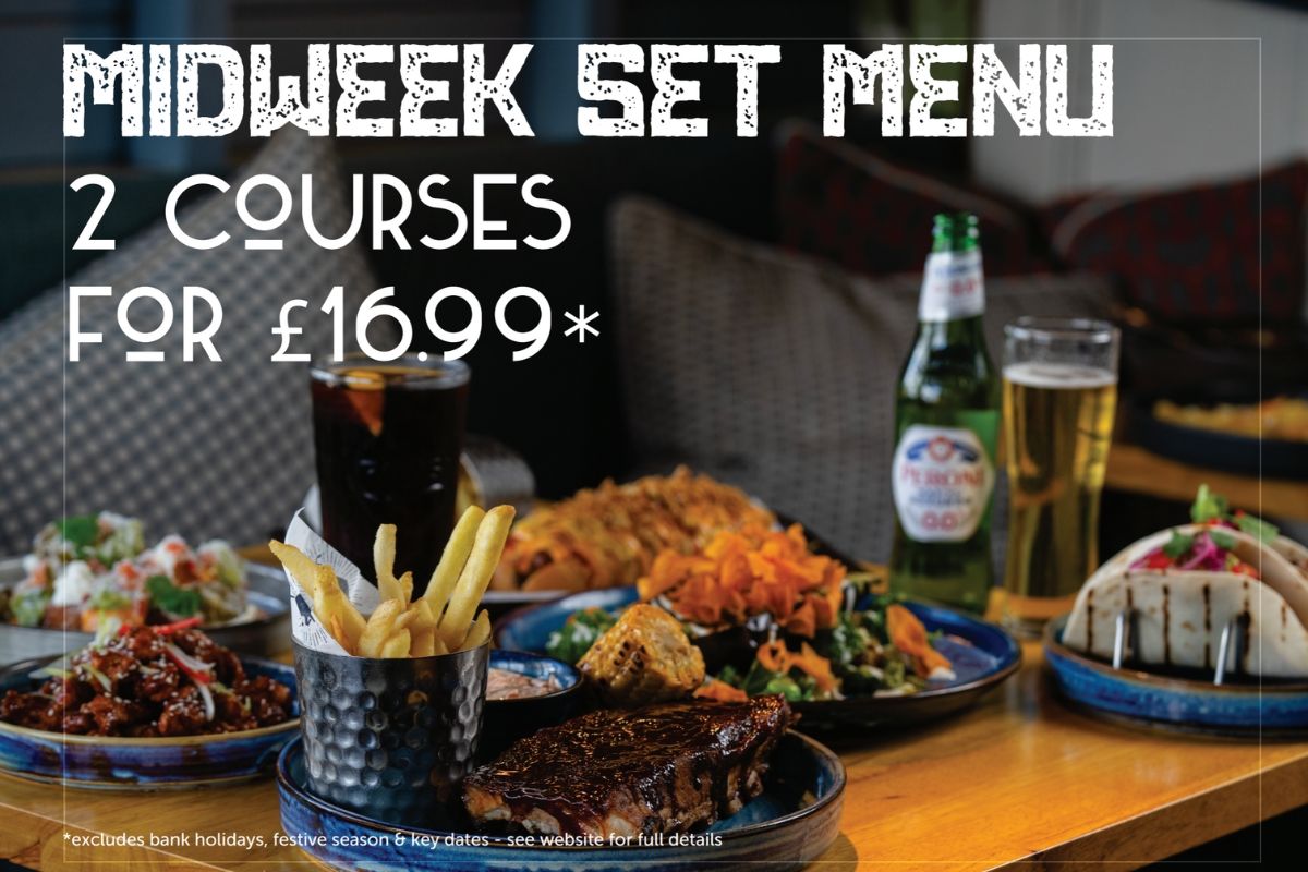 Midweek Set Lunch Menu