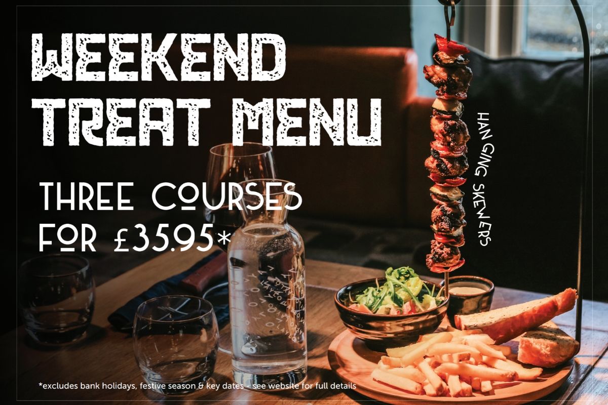 Weekend Treat Menu